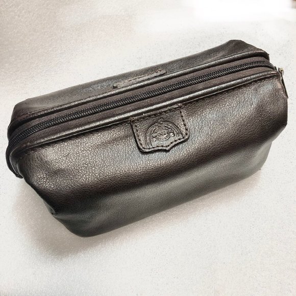 Dopp Leather Toiletry Travel Shave Case - Picture 1 of 10